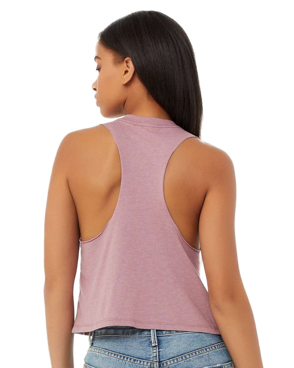 Bella + Canvas T-Shirts Bella + Canvas - Women's Racerback Crop Tank