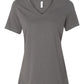 Bella + Canvas T-Shirts S / Asphalt Bella + Canvas - Women's Relaxed Jersey V-Neck Tee
