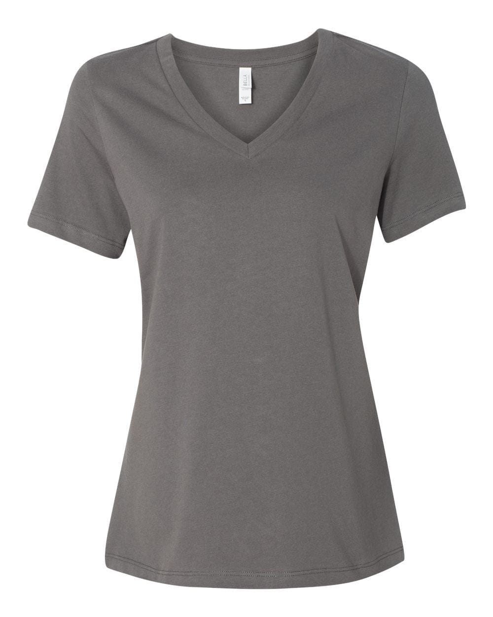 Bella + Canvas T-Shirts S / Asphalt Bella + Canvas - Women's Relaxed Jersey V-Neck Tee