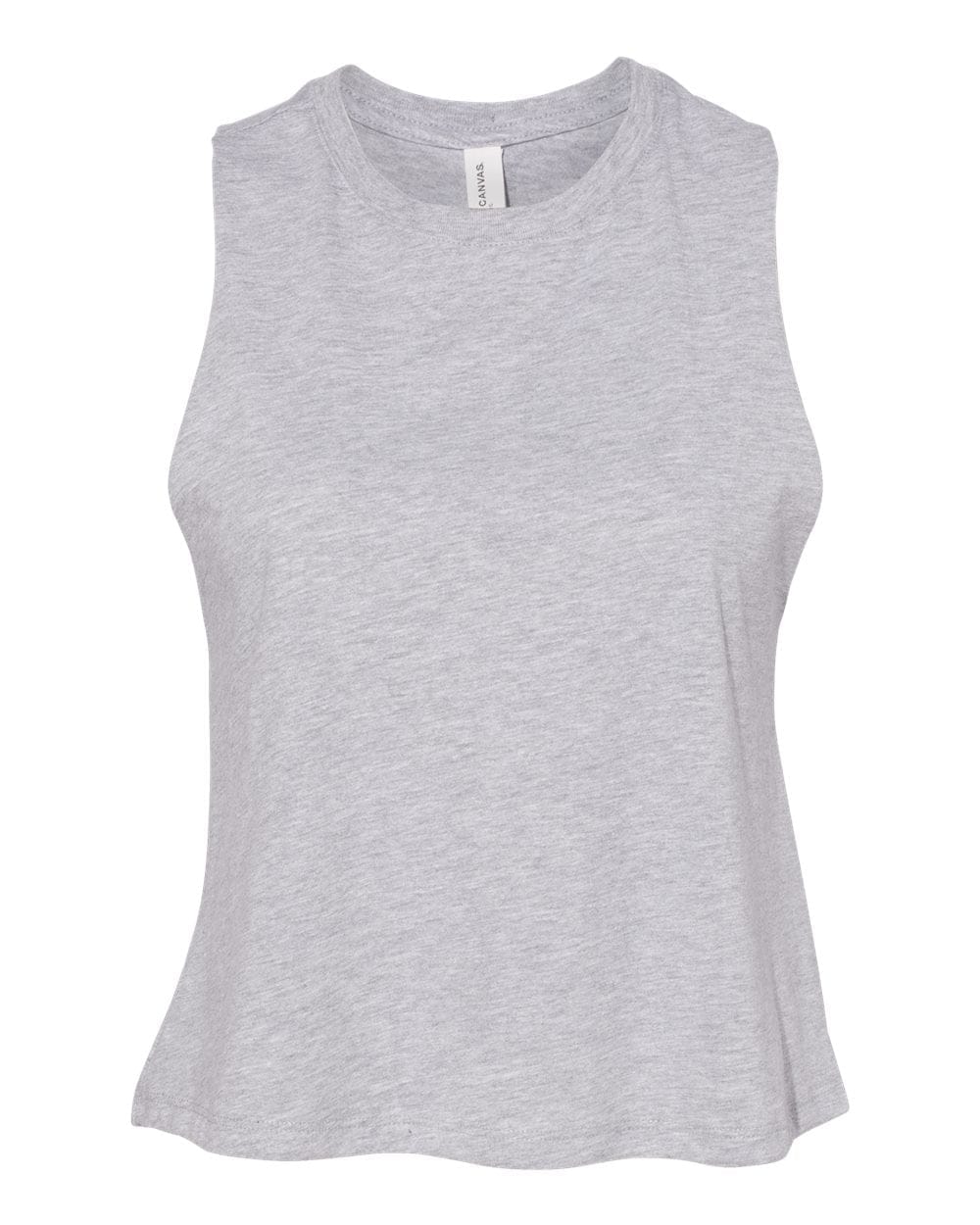Bella + Canvas T-Shirts S / Athletic Heather Bella + Canvas - Women's Racerback Crop Tank