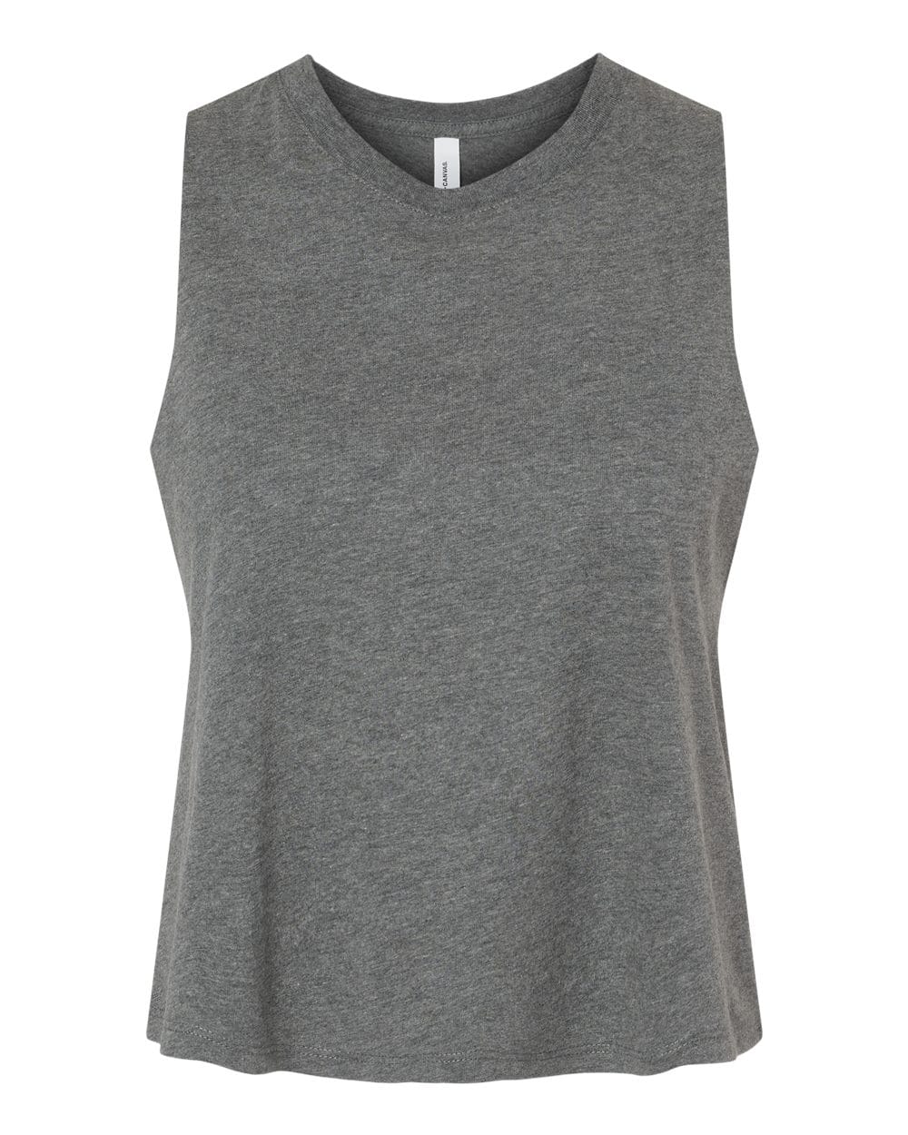 Bella + Canvas T-Shirts S / Deep Heather Bella + Canvas - Women's Racerback Crop Tank
