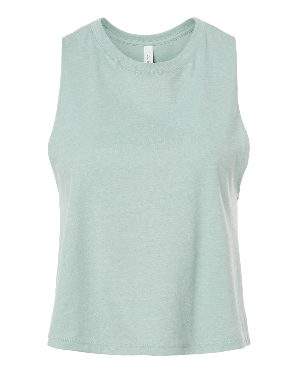 Bella + Canvas T-Shirts S / Heather Dusty Blue Bella + Canvas - Women's Racerback Crop Tank