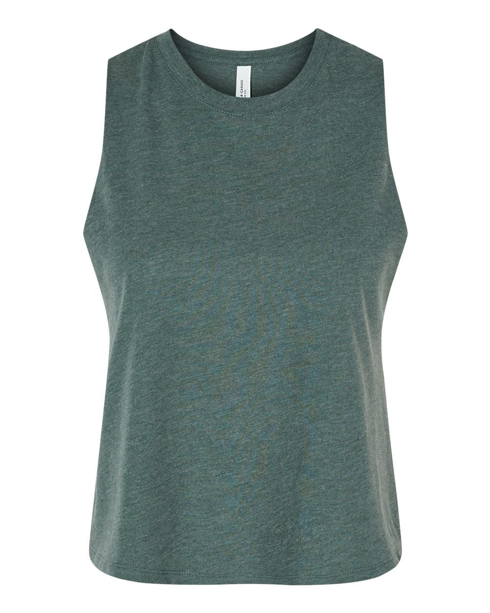 Bella + Canvas T-Shirts S / Heather Forest Bella + Canvas - Women's Racerback Crop Tank