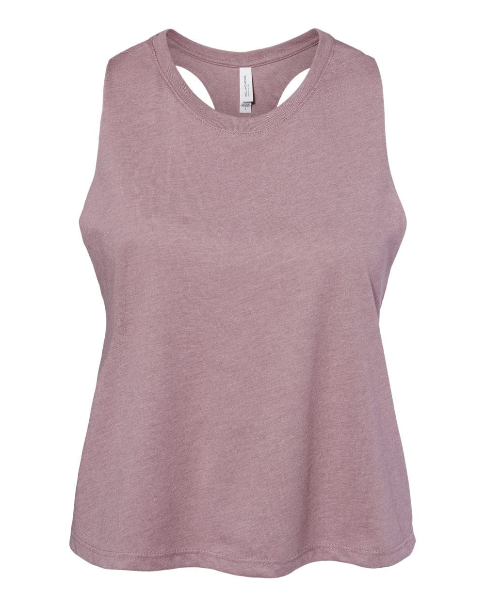 Bella + Canvas T-Shirts S / Heather Orchid Bella + Canvas - Women's Racerback Crop Tank