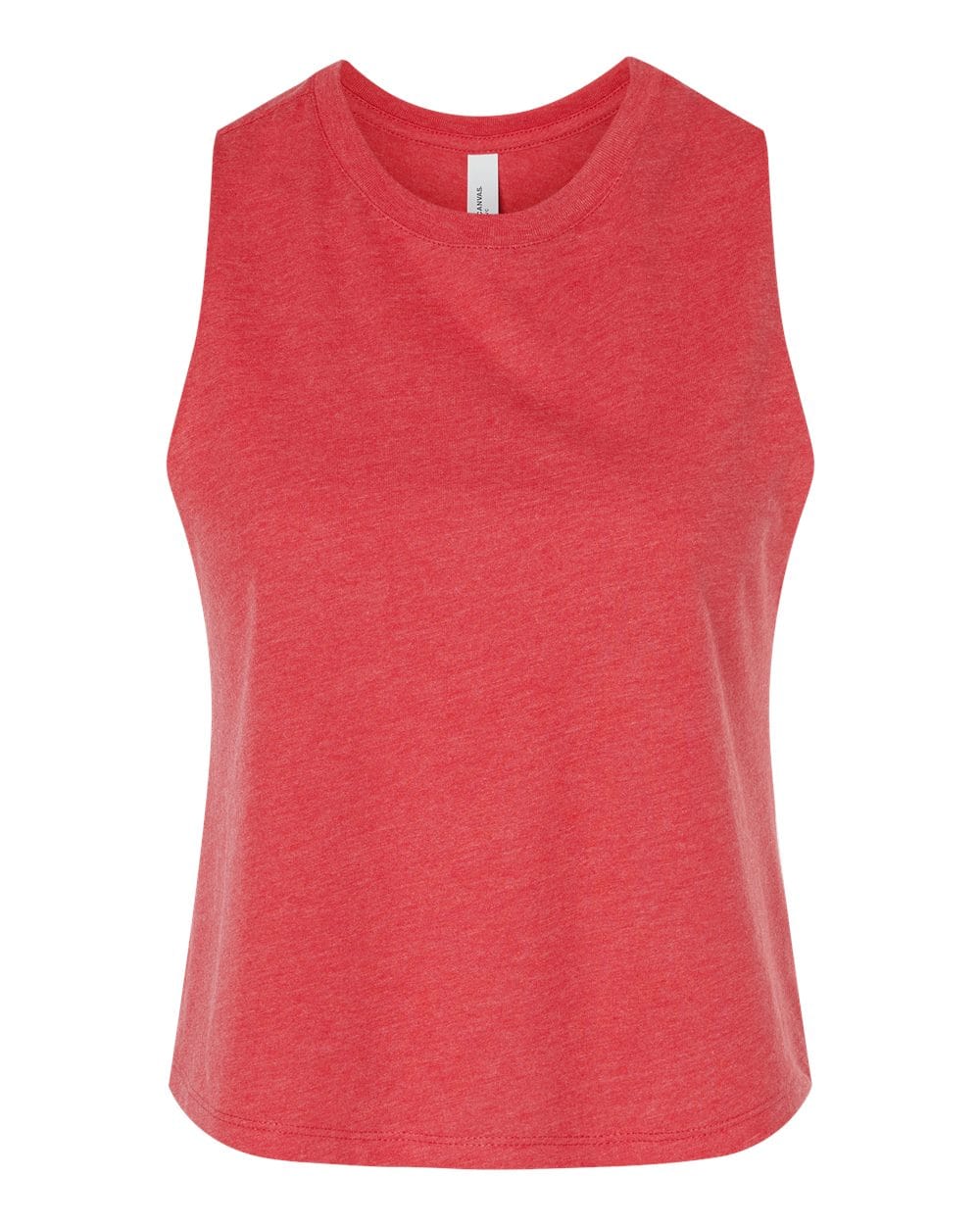Bella + Canvas T-Shirts S / Heather Red Bella + Canvas - Women's Racerback Crop Tank