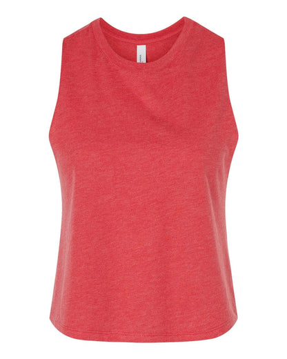 Bella + Canvas T-Shirts S / Heather Red Bella + Canvas - Women's Racerback Crop Tank