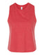Bella + Canvas T-Shirts S / Heather Red Bella + Canvas - Women's Racerback Crop Tank