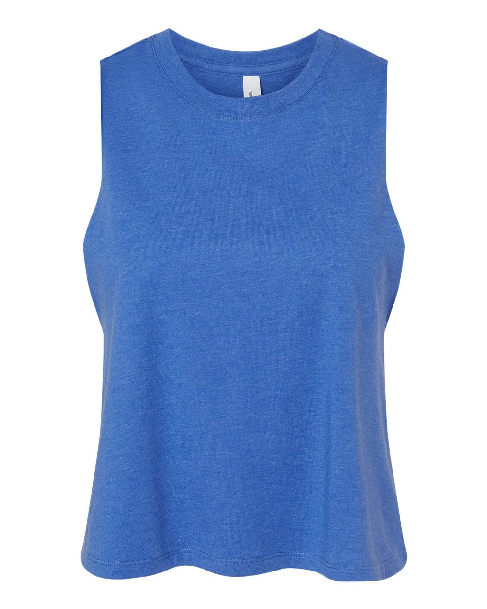 Bella + Canvas T-Shirts S / Heather True Royal Bella + Canvas - Women's Racerback Crop Tank