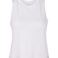 Bella + Canvas T-Shirts S / Solid White Blend Bella + Canvas - Women's Racerback Crop Tank