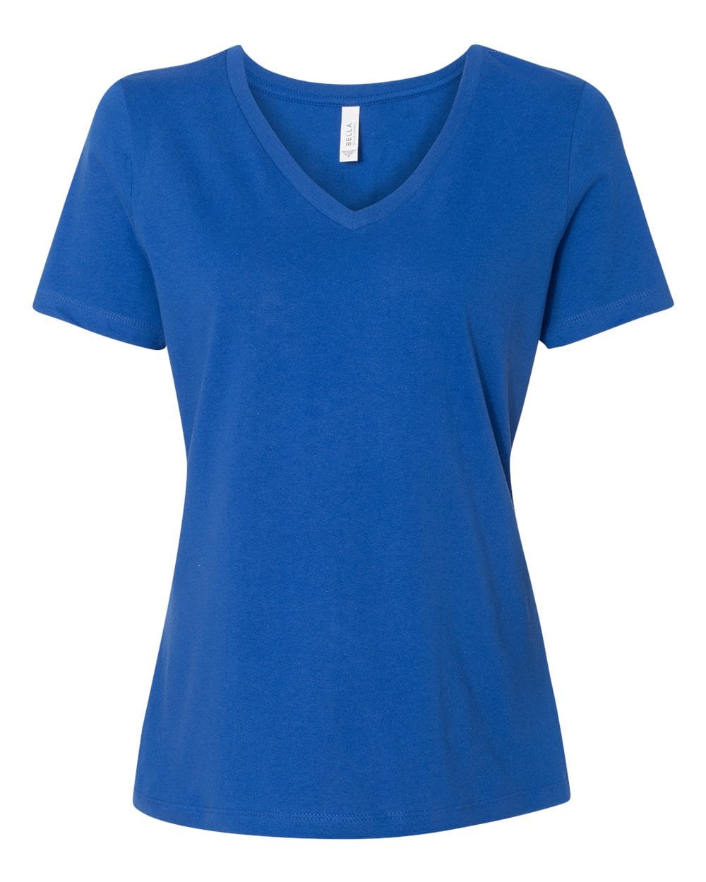 Bella + Canvas T-Shirts S / True Royal Bella + Canvas - Women's Relaxed Jersey V-Neck Tee