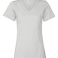 Bella + Canvas T-Shirts S / White Bella + Canvas - Women's Relaxed Jersey V-Neck Tee