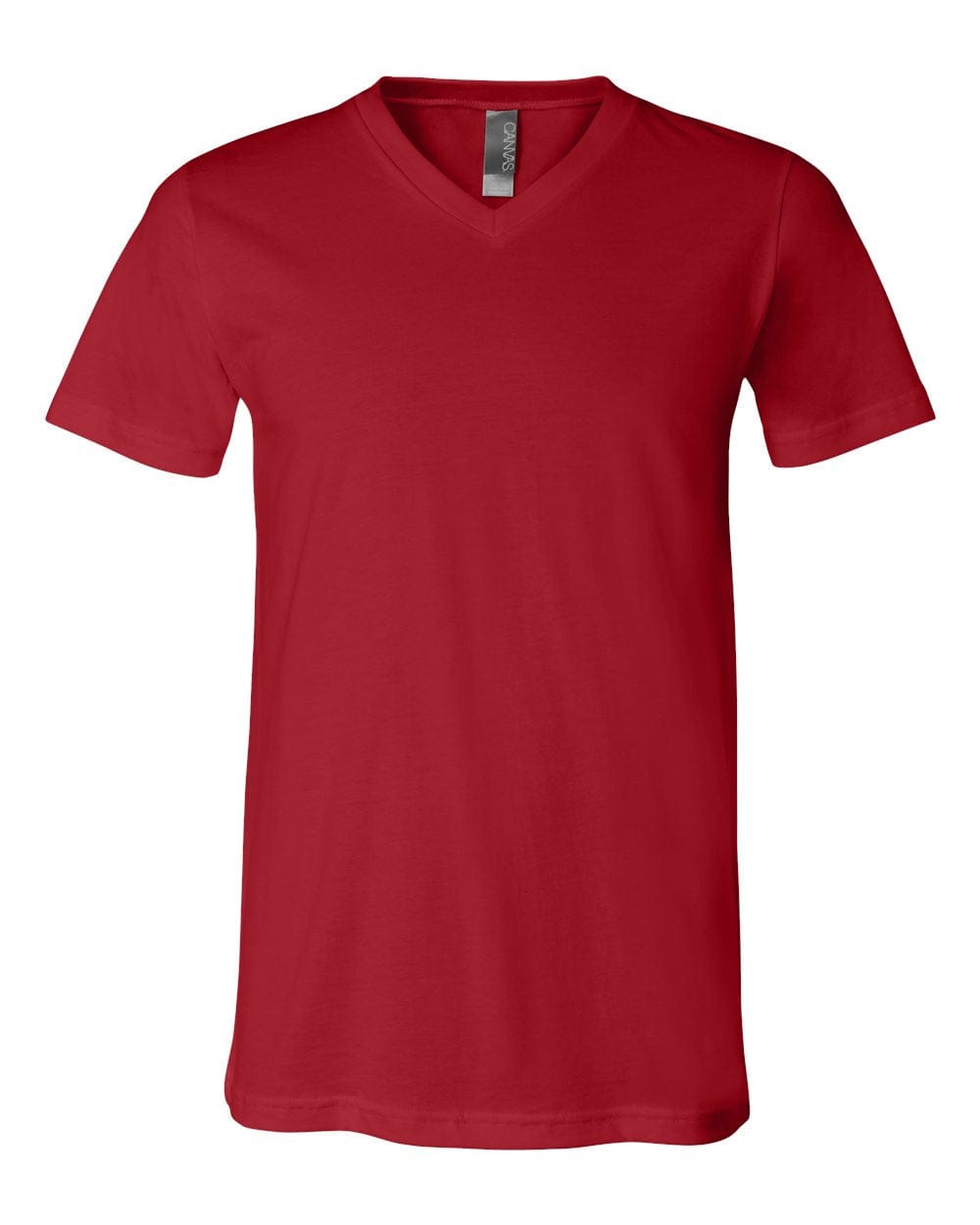 Bella + Canvas T-Shirts XS / Canvas Red Bella + Canvas - Jersey V-neck T-Shirt