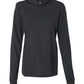 Bella + Canvas T-Shirts XS / Charcoal Black Triblend Bella + Canvas - Jersey Long Sleeve Hoodie