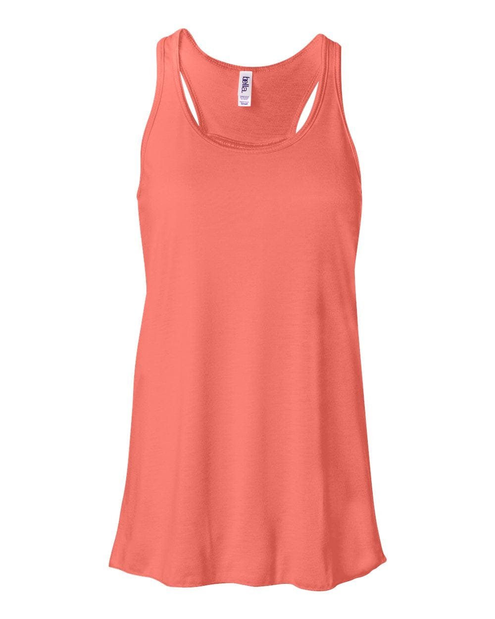 Bella + Canvas T-Shirts XS / Coral Bella + Canvas - Women's Flowy Racerback Tank