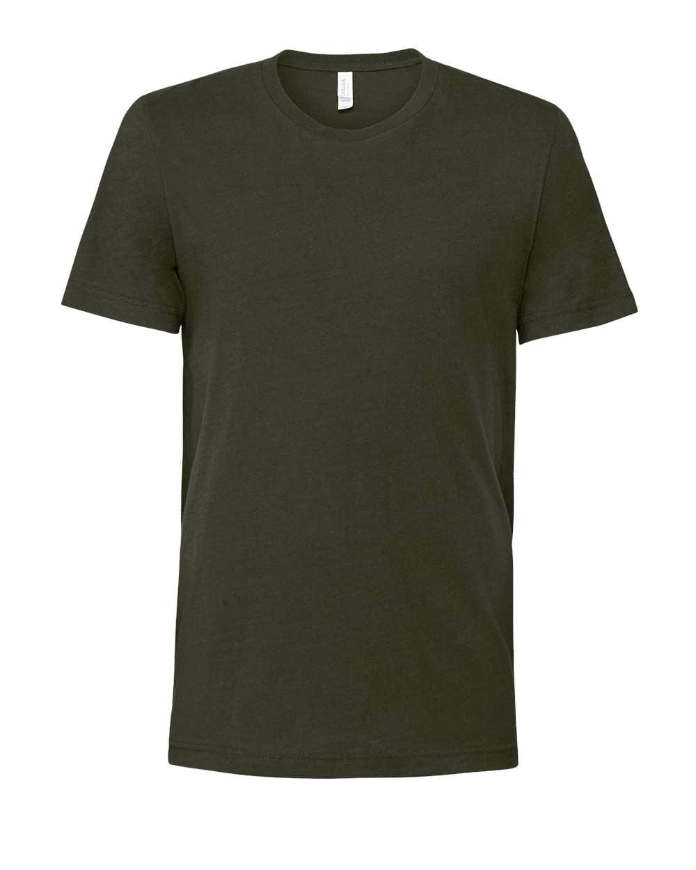 Bella + Canvas T-Shirts XS / Dark Olive Bella + Canvas - Jersey T-Shirt