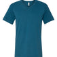 Bella + Canvas T-Shirts XS / Deep Teal Bella + Canvas - Jersey V-neck T-Shirt