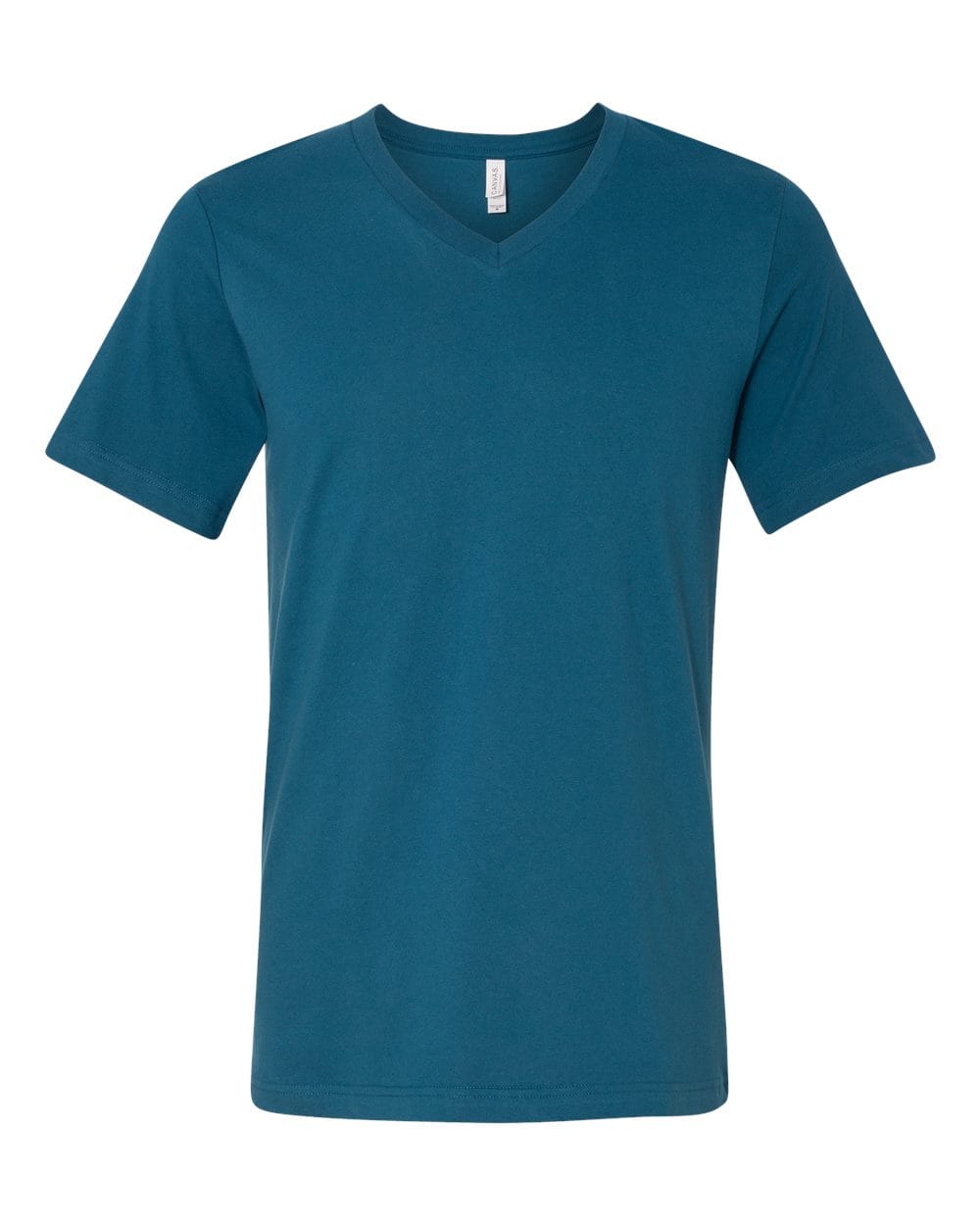 Bella + Canvas T-Shirts XS / Deep Teal Bella + Canvas - Jersey V-neck T-Shirt