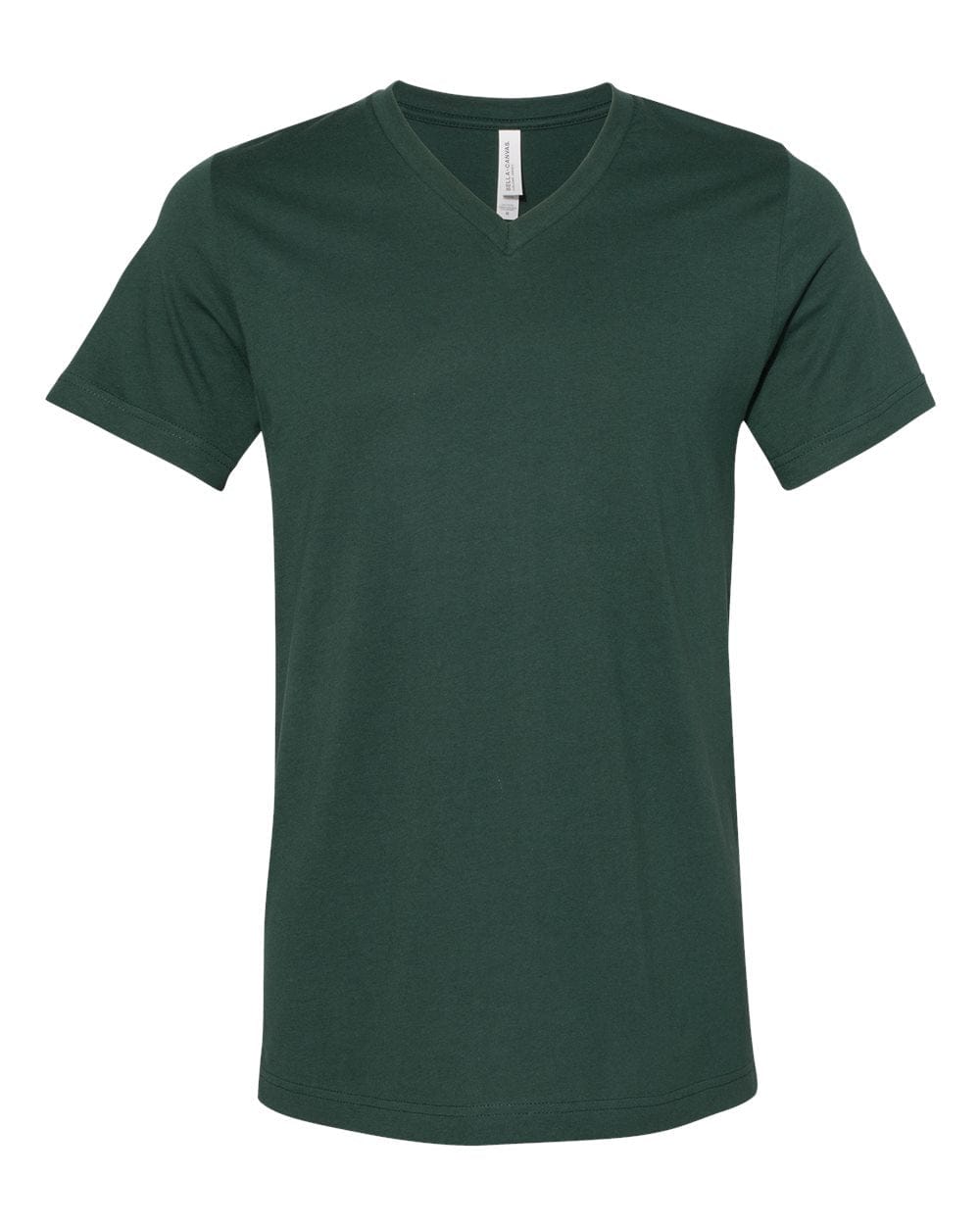 Bella + Canvas T-Shirts XS / Forest Bella + Canvas - Jersey V-neck T-Shirt