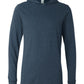 Bella + Canvas T-Shirts XS / Heather Navy Bella + Canvas - Jersey Long Sleeve Hoodie