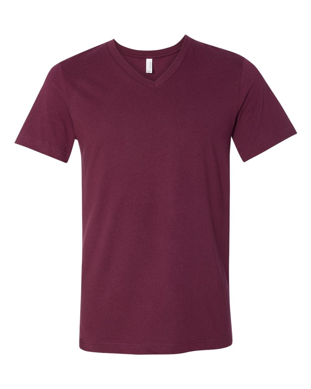 Bella + Canvas T-Shirts XS / Maroon Bella + Canvas - Jersey V-neck T-Shirt
