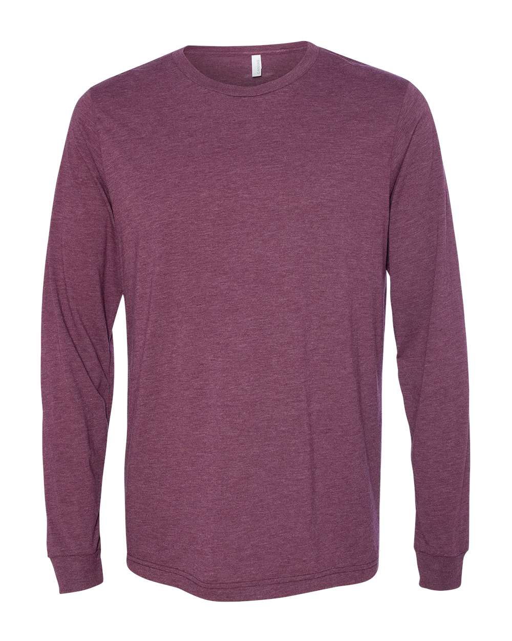 Bella + Canvas T-Shirts XS / Maroon Triblend Bella + Canvas - Triblend Long Sleeve Tee