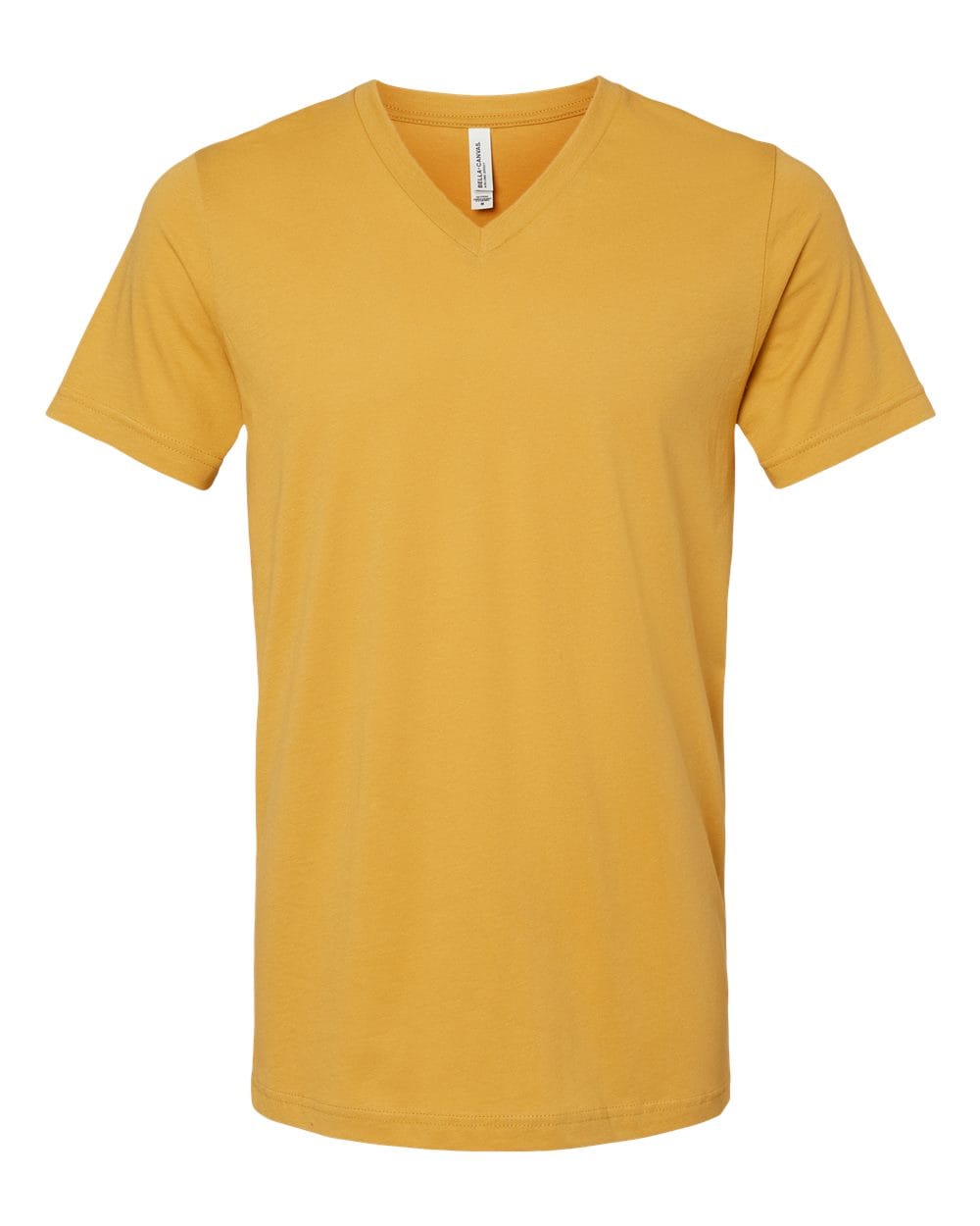 Bella + Canvas T-Shirts XS / Mustard Bella + Canvas - Jersey V-neck T-Shirt