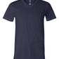 Bella + Canvas T-Shirts XS / Navy Bella + Canvas - Jersey V-neck T-Shirt
