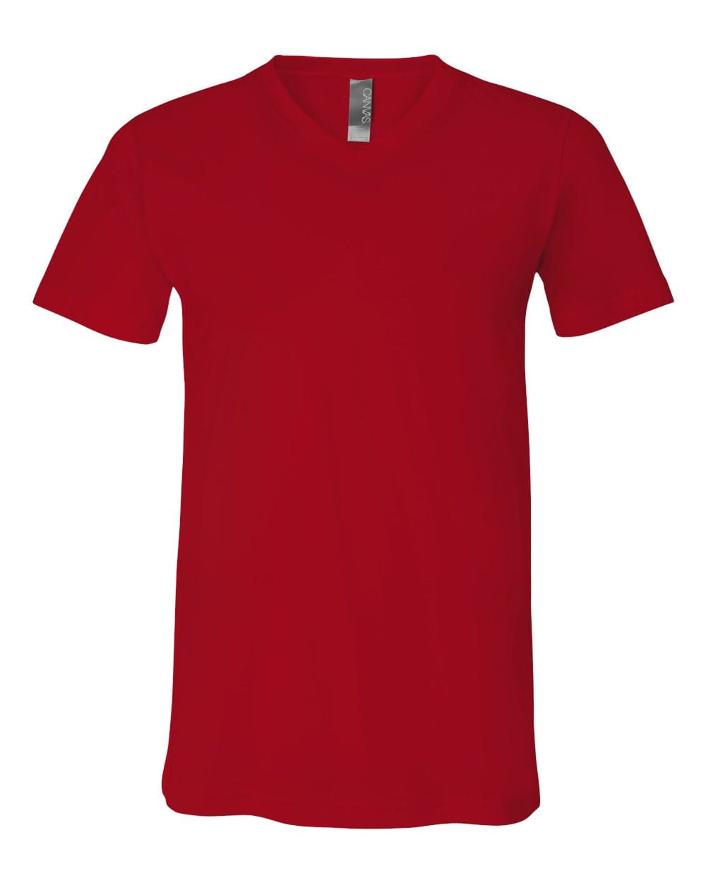 Bella + Canvas T-Shirts XS / Red Bella + Canvas - Jersey V-neck T-Shirt