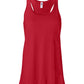 Bella + Canvas T-Shirts XS / Red Bella + Canvas - Women's Flowy Racerback Tank