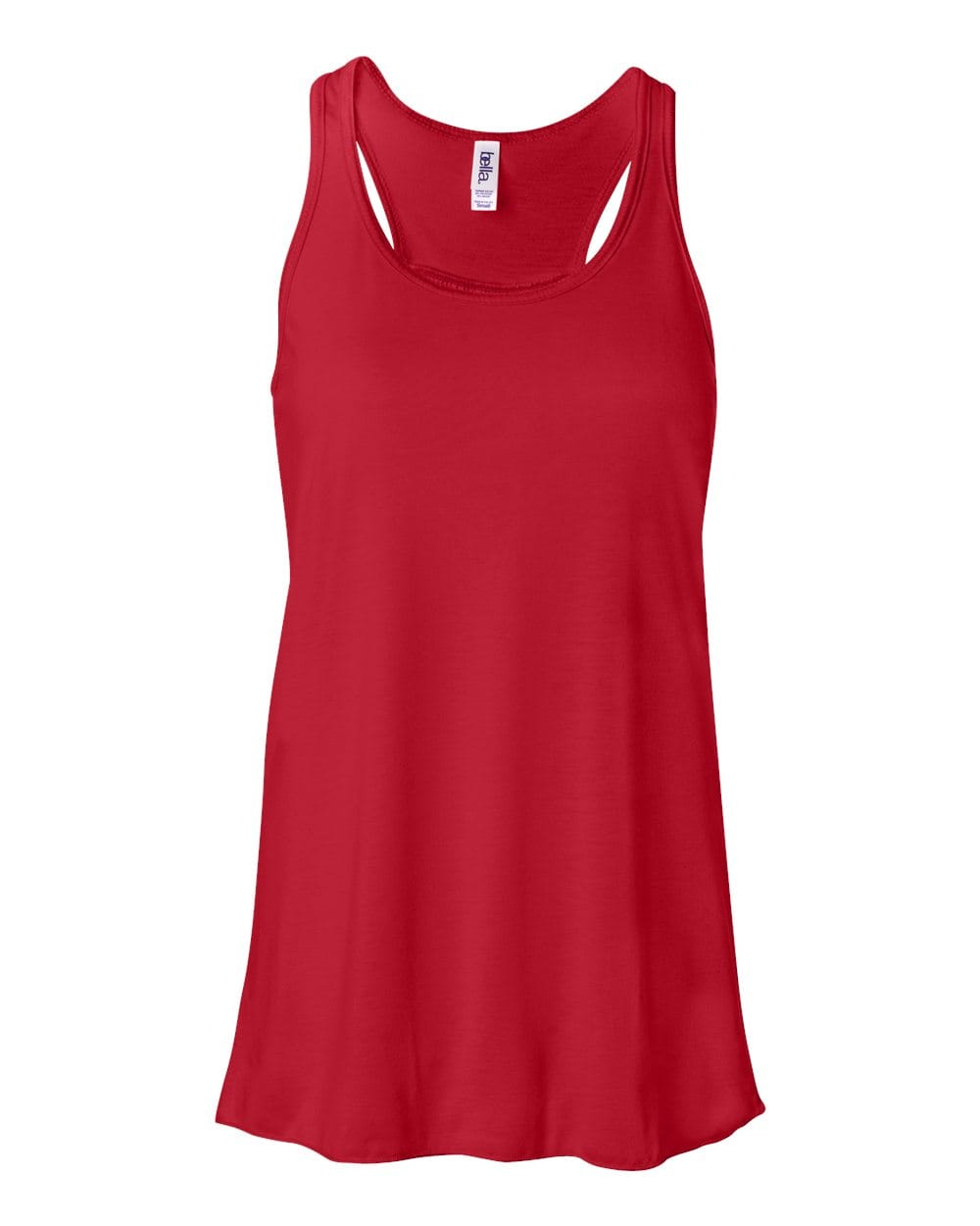 Bella + Canvas T-Shirts XS / Red Bella + Canvas - Women's Flowy Racerback Tank