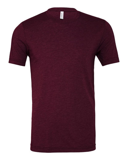 Bella + Canvas T-Shirts XS / Solid Maroon Triblend Bella + Canvas - Triblend T-Shirt Solid