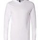 Bella + Canvas T-Shirts XS / White Bella + Canvas - Jersey Long Sleeve Hoodie