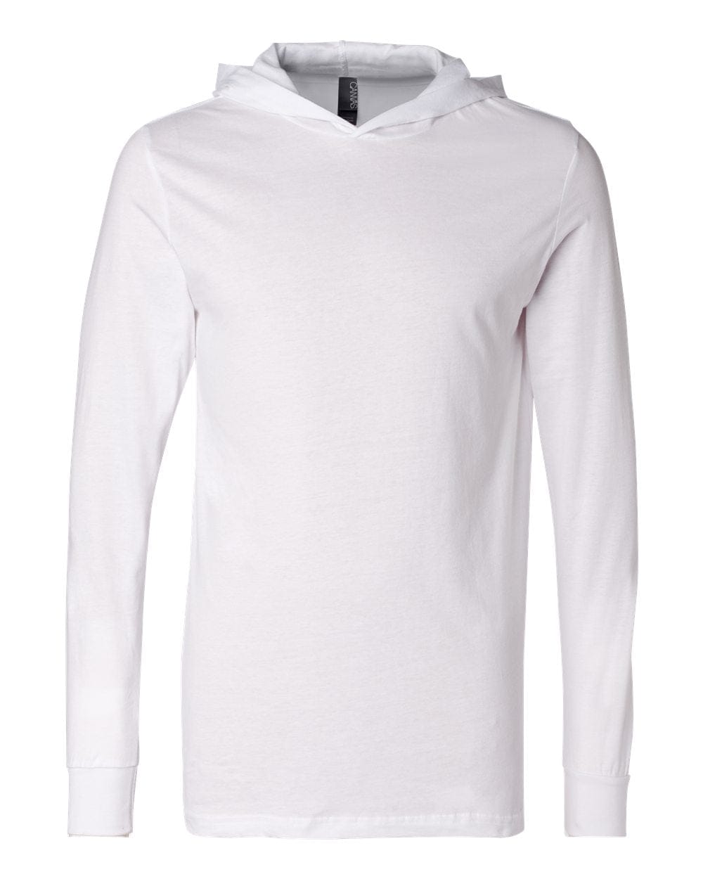 Bella + Canvas T-Shirts XS / White Bella + Canvas - Jersey Long Sleeve Hoodie