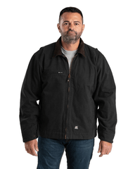 Berne Outerwear S / Black Berne - Men's Highland Washed Gasoline Jacket