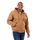 Berne Outerwear S / Brown Duck Berne - Men's Heartland Washed Duck Hooded Jacket