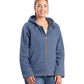 Berne Outerwear S / Steel Blue Berne - Women's Sherpa-Lined Twill Hooded Jacket
