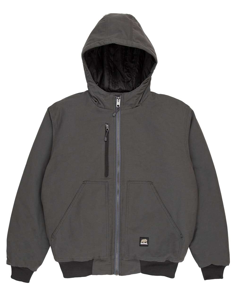 Berne Outerwear S / Titanium Berne - Men's Modern Hooded Jacket