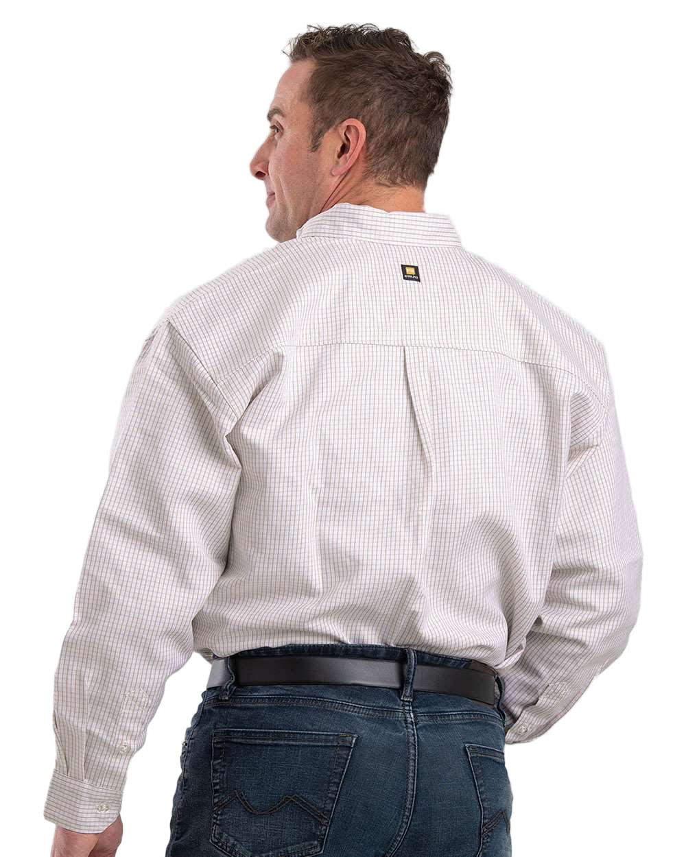 Berne Woven Shirts Berne - Men's Flame-Resistant Plaid Work Shirt