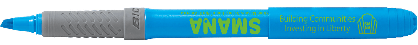 BIC Writing Instruments One Size / Blue BIC - Brite Liner Grip™ 5-Pack