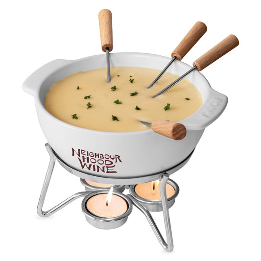 BOSKA Home & Office One Size / White BOSKA - Cheese Fondue Party Set