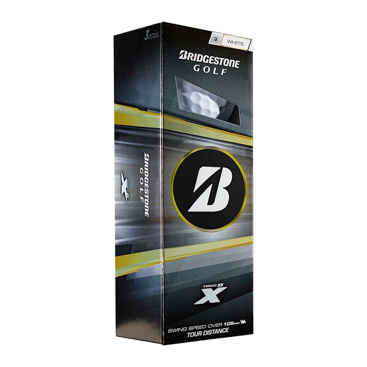 Bridgestone Golf Balls 3-Pack / White Bridgestone - Tour B X Golf Balls 3-Pack