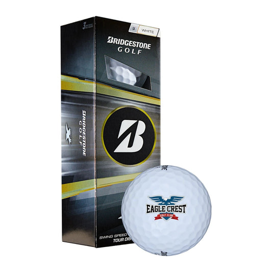 Bridgestone Golf Balls 3-Pack / White Bridgestone - Tour B X Golf Balls 3-Pack