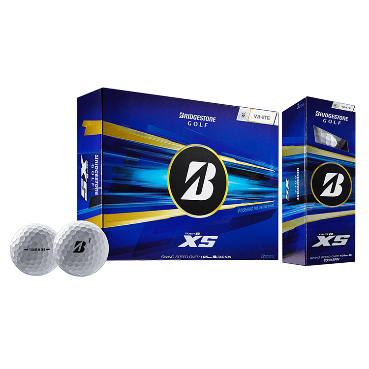 Bridgestone Golf Balls Dozen / White Bridgestone - Custom Tour B XS White Box Dozen