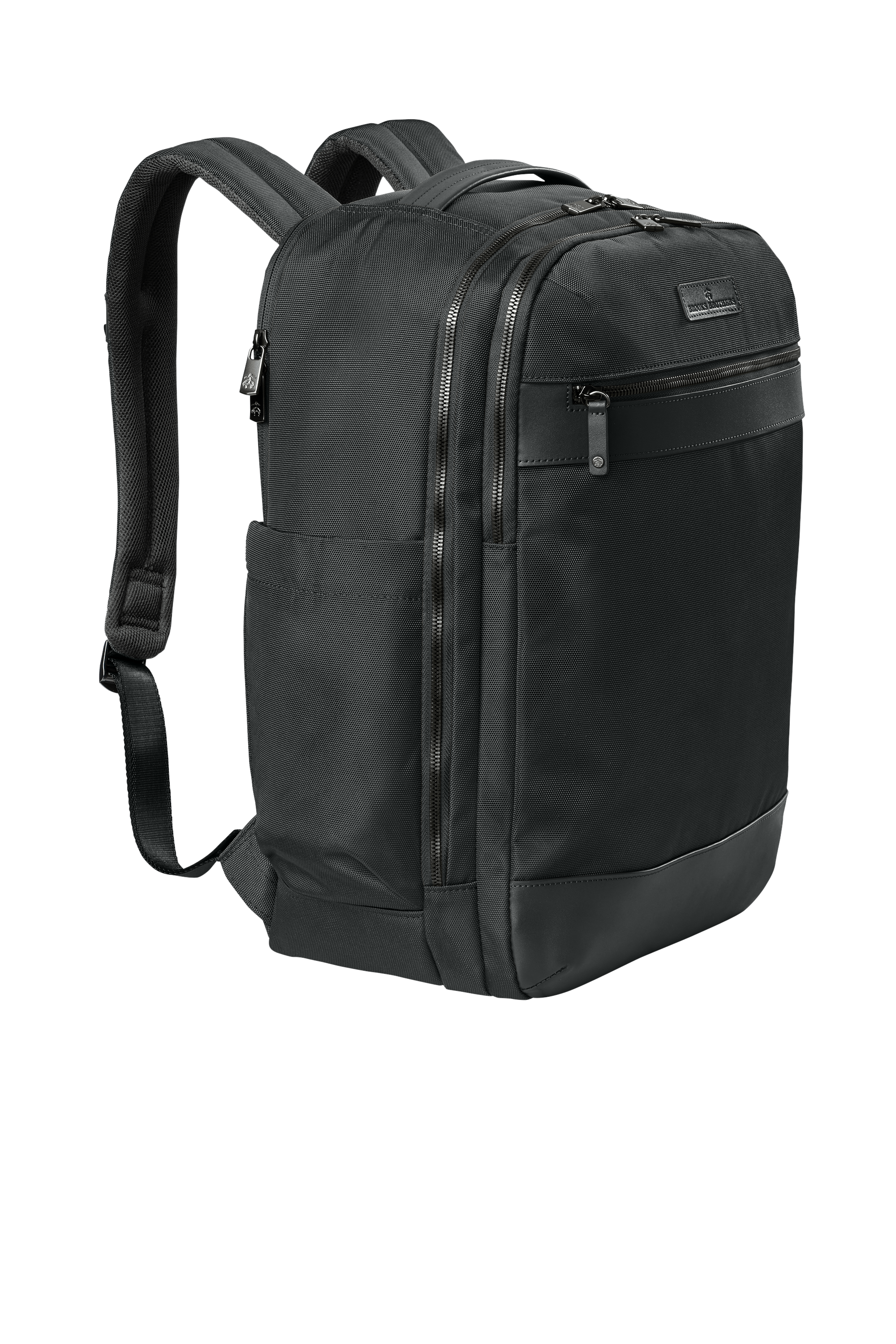 Brooks Brothers Deep Black Oxford Backpack
