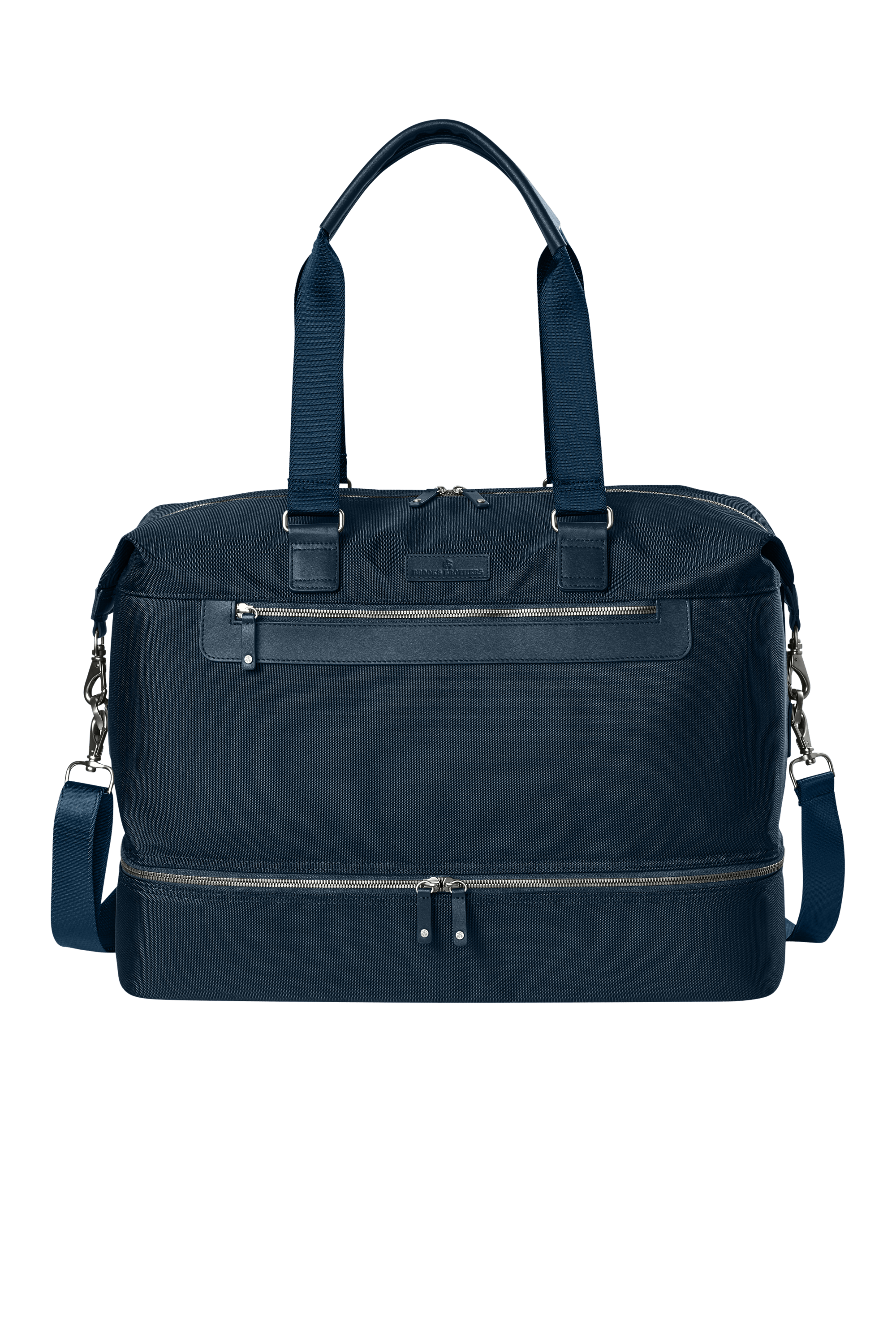 Brooks Brothers Deep Black Oxford Weekender