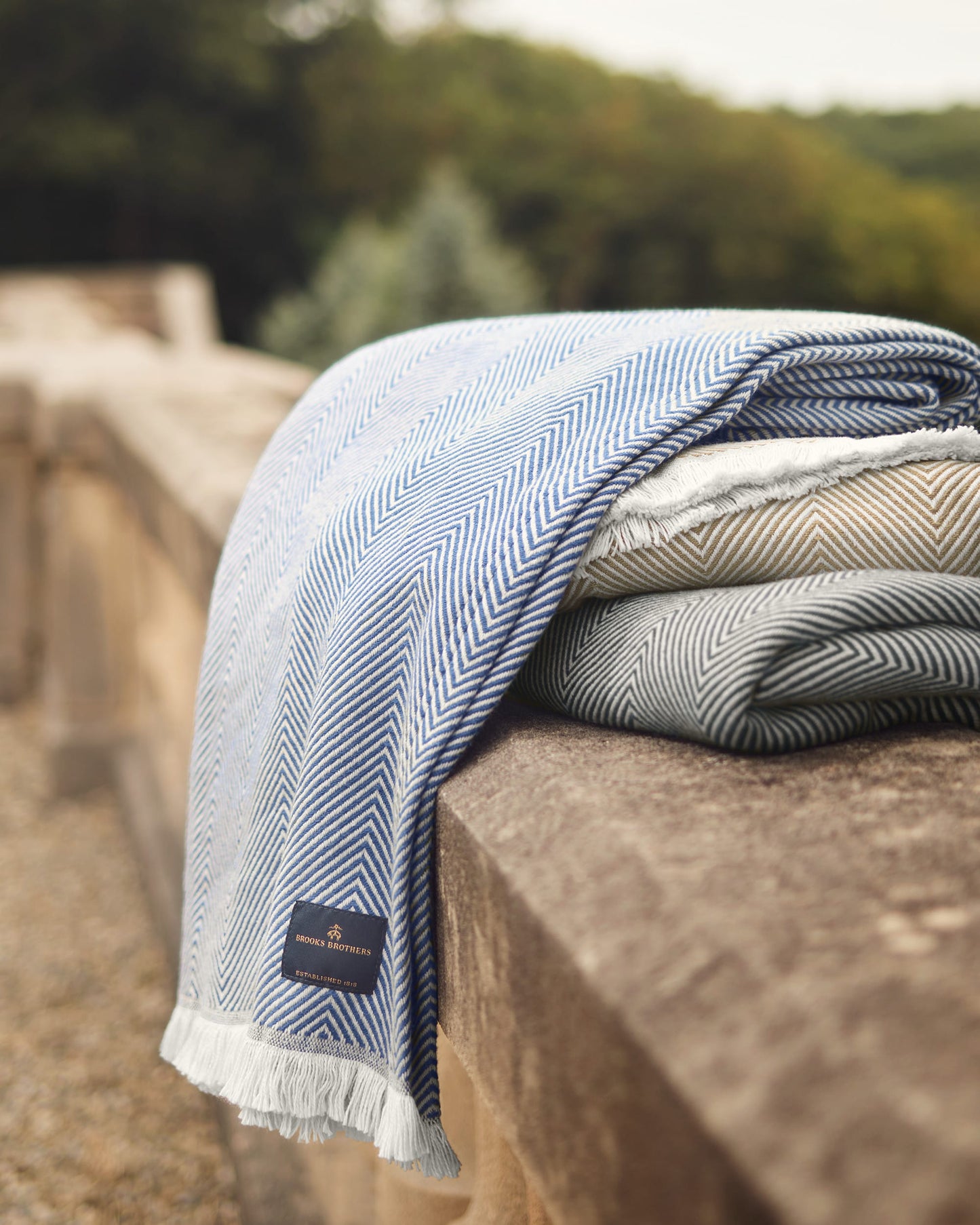 Brooks Brothers Blankets & Towels Brooks Brothers - Coastal Throw