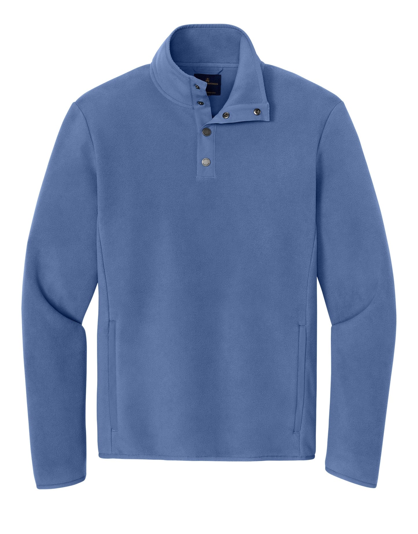 Brooks Brothers Fleece XS / Charter Blue Brooks Brothers - Men's Fleece 1/4-Snap Neck