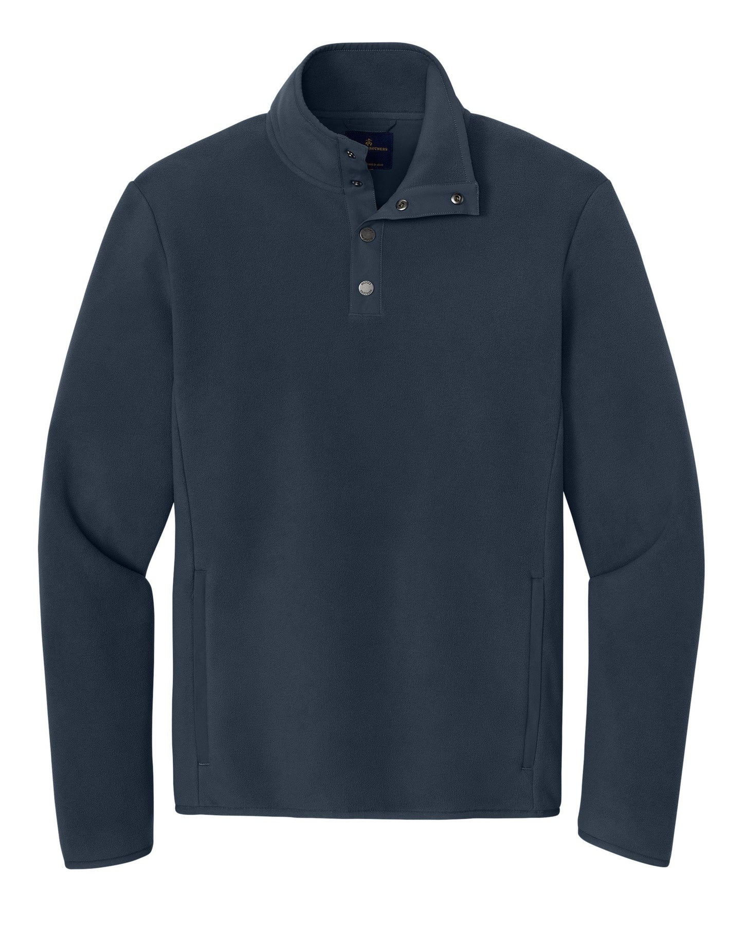 Brooks Brothers Fleece XS / Night Navy Brooks Brothers - Men's Fleece 1/4-Snap Neck