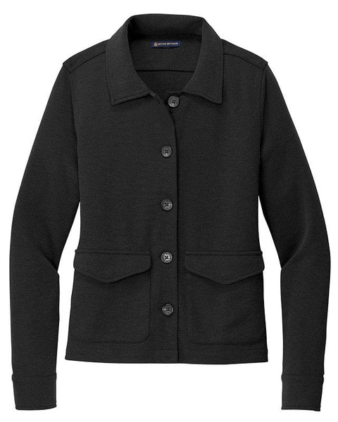 Brooks Brothers Layering XS / Black Heather Brooks Brothers - Women's Mid-Layer Stretch Button Jacket