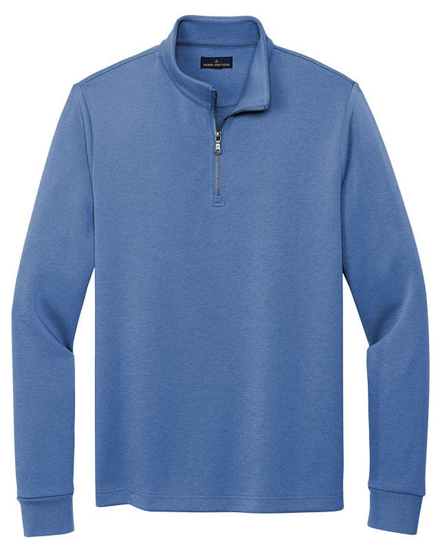 Brooks Brothers - Men's Double-Knit 1/4-Zip – Threadfellows